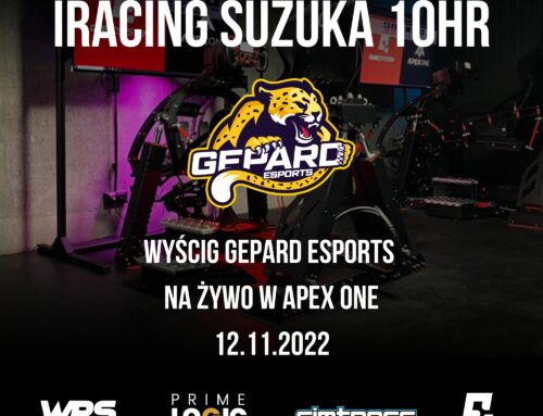 Gepard Esports x iRacing Suzuka 10h NA ŻYWO w Apex One